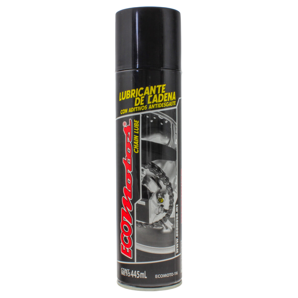 lubricante de cadena para cadena de moto en spray ECO-MOTO