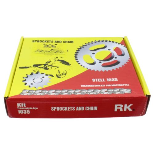 Kit cadena de moto con engrande para Italika FT125