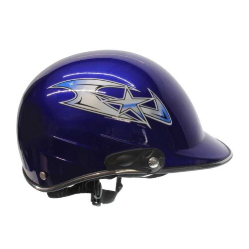 casco de motocicleta de cachucha