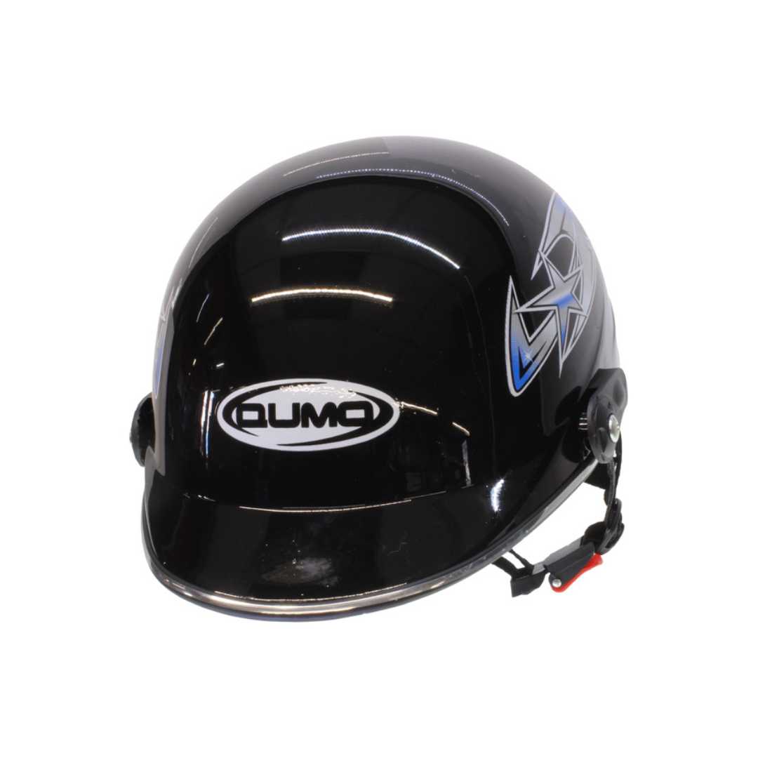 casco de motocicleta de cachucha