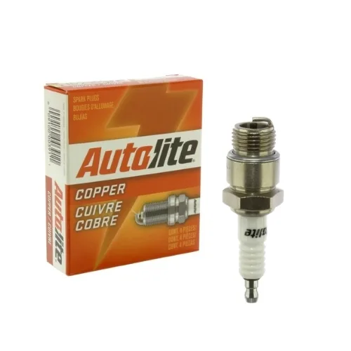Paquete 4 bujías Autolite 386 de cobre para moto