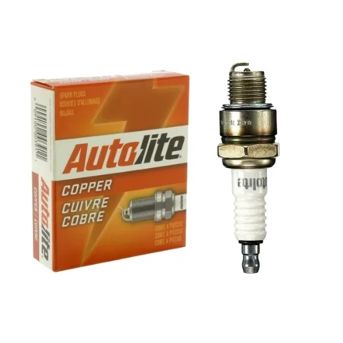 Paquete 4 bujías de cobre Autolite 4092 para moto