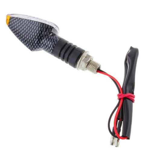 Direccionales azules para moto 3.5"