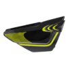 Cubierta lateral derecha FT150s color negro con amarillo