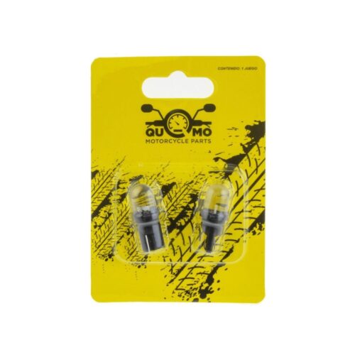 Foco LED T10/T13 Pellizco para motocicleta 7 colores