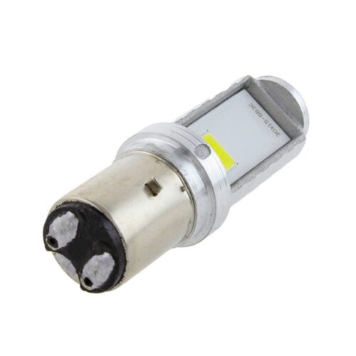 Foco LED BA20D color plata DC 10-95V 12W