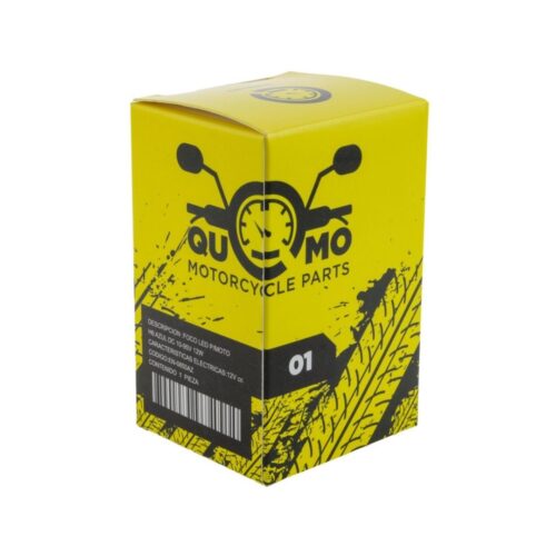 Foco LED delantero h6 azul DC 10-95V 12W
