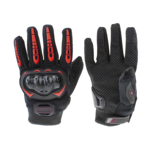 Guantes touch para moto XXL rojo phoenix