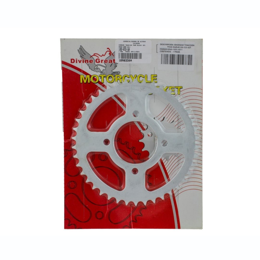 Engrane de Tracción Trasero Suzuki GS125 42T
