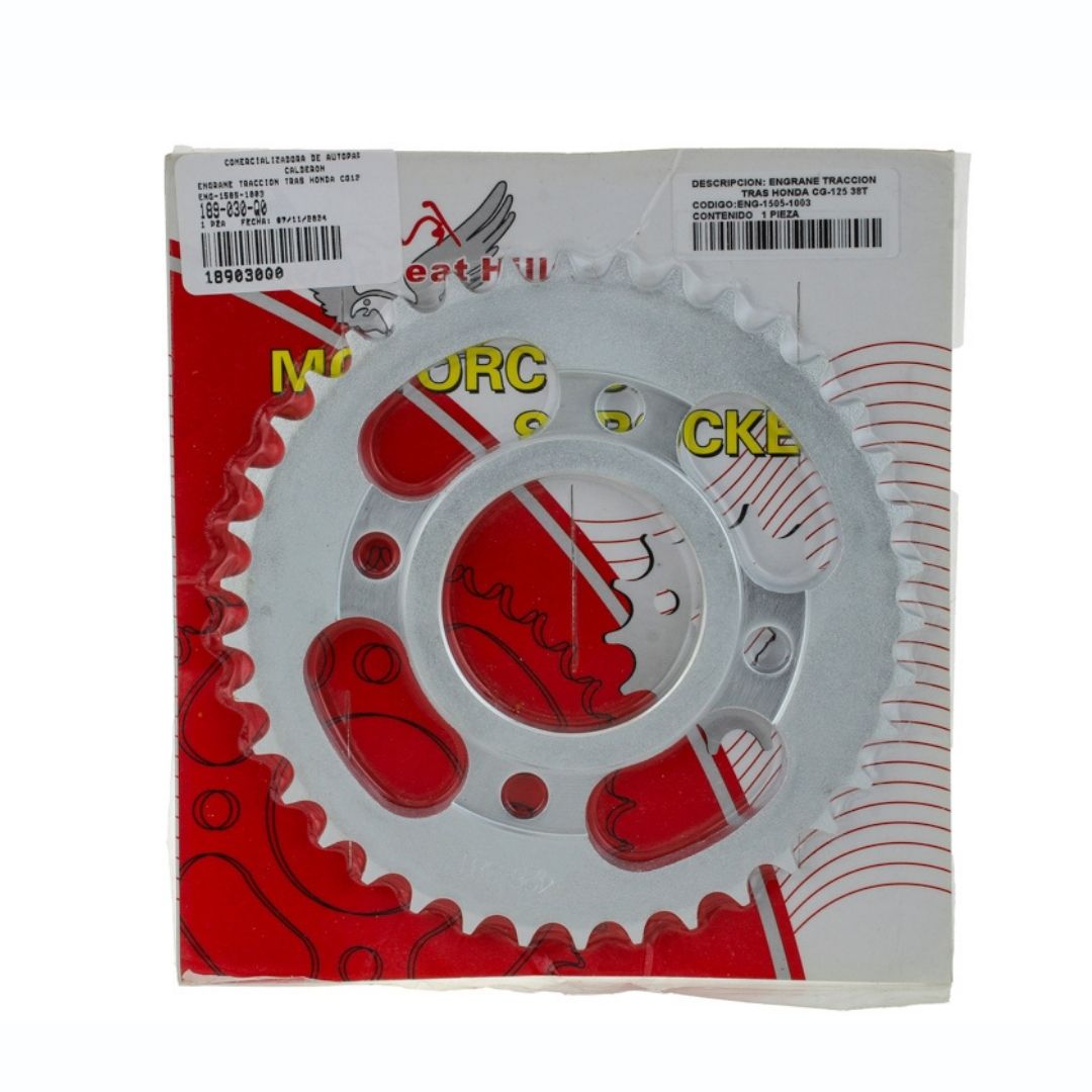 Engrane de tracción Honda CG125 38T