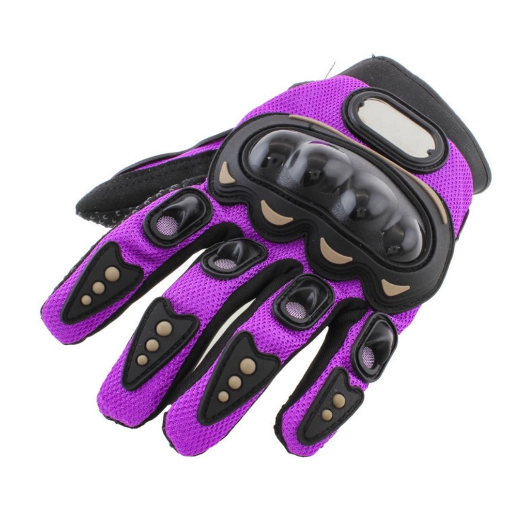 Guantes para moto S STREET morado