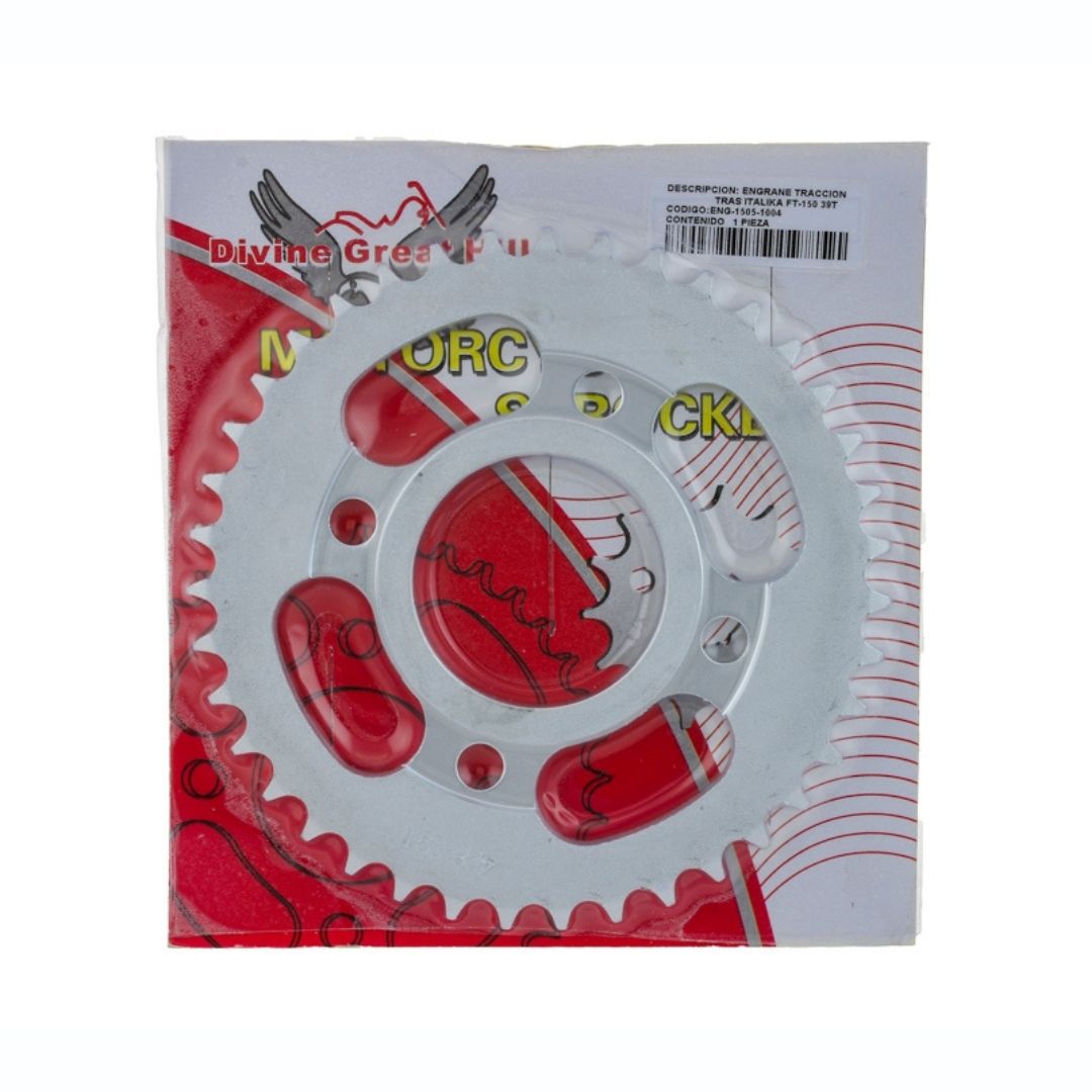 Engrane de Tracción Trasero Italika FT150 39T
