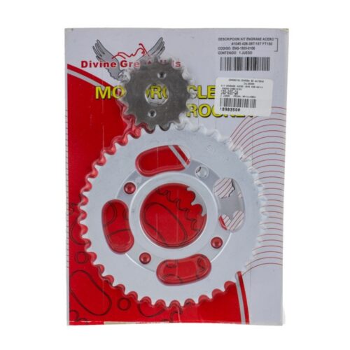 Kit de engranes 428-39T/15T Italika FT150