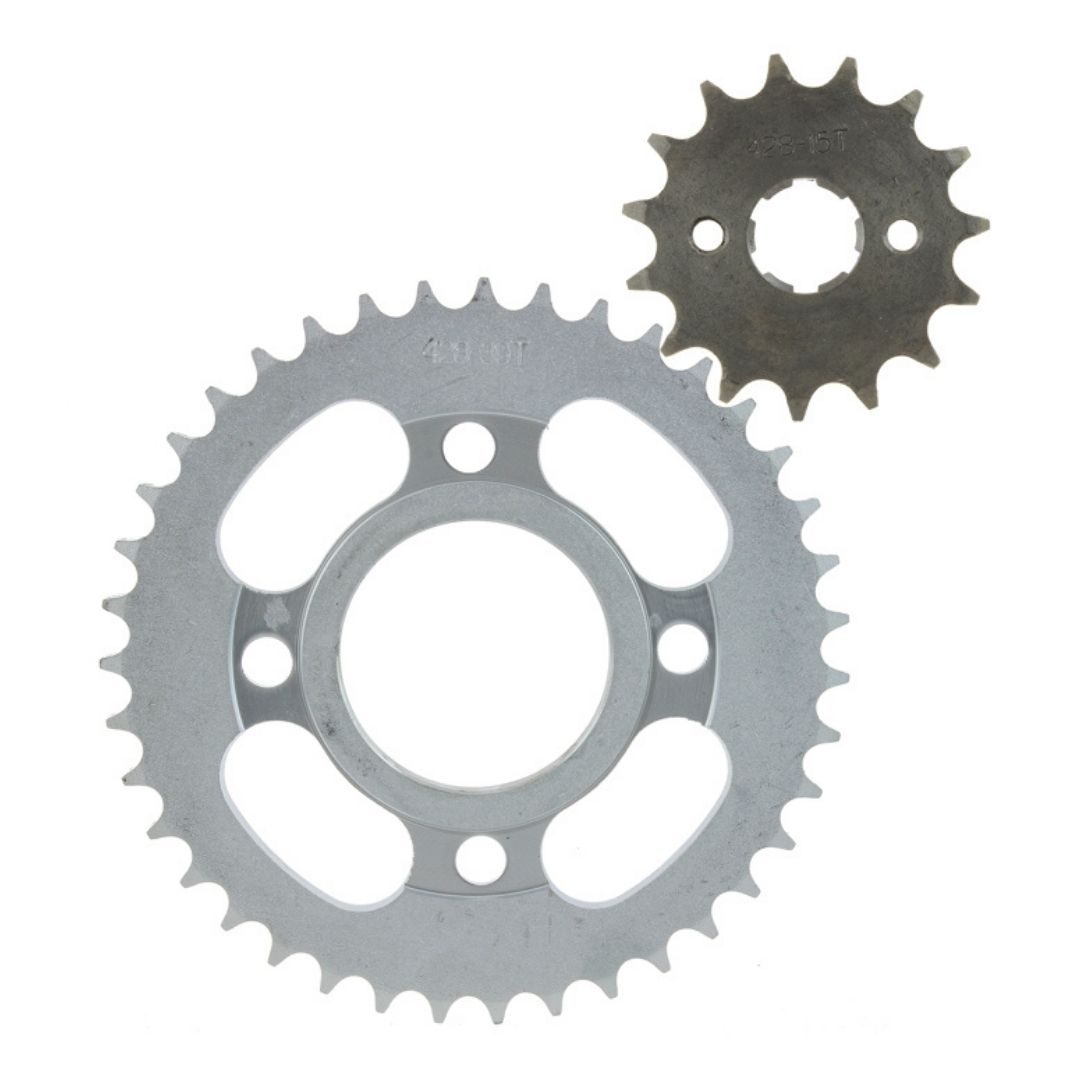 Kit de engranes 428-39T/15T Italika FT150